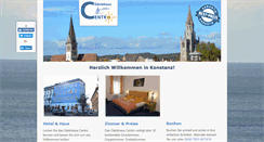 Desktop Screenshot of gaestehauscentro.de